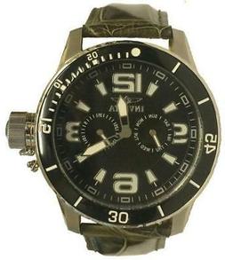 Invicta 1790 48mm Quadrante Giorno Data Verde Originale Cint