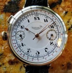 MINERVA 19.9ch - cronografo monopulsante anno 1925 - 45mm. -