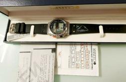 1991 vintage watch Citizen Windsurfing D120 multicolour LCD 