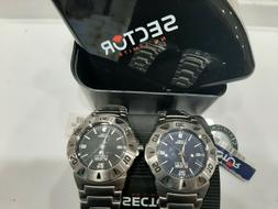 Sector 220 Solo Tempo Donna/unisex 1 Quadrante Blu/ 1 Nero