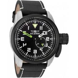 Invicta 20461 50mm Aviateur Date Quartz Argent Montre Bracel