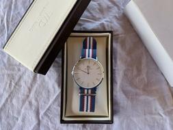 Daniel Wellington  40mm Cassa di Acciaio Uomo