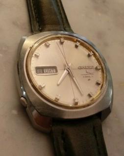 Seiko 5 Automatico. Cassa acciaio 36mm. Vintage Acciaio Uomo