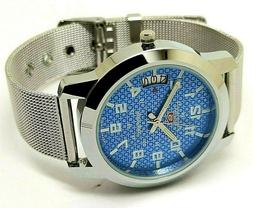 Seiko 5 Automatico Uomo Acciaio Quadrante Blu Giorno/Data Vi