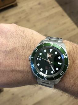 Seiko 5 Sports Automatico - Quadrante verde 4R35-02D0. Come 