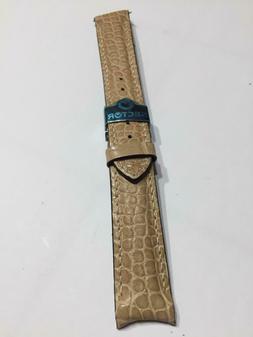 SECTOR 850 Beige Strap 20mm Rubber/Leather
