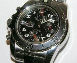 SECTOR 850 CRONOGRAFO AUTOMATICO ACCIAIO  NERO 