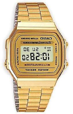 Casio A-168WG-9E Orologio, Batt.7anni Illuminator Crono, Vin