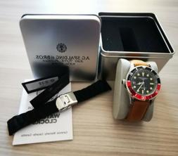 A.G.Spalding & Bros Diver 10 atm ghiera BLACK/RED...FULL SET
