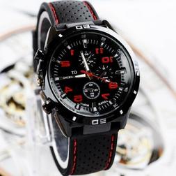 O Da Uomo Da Polso Al Quarzo, In Acciaio,sportivo