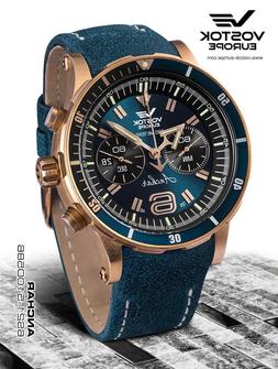 Vostok Europe Anchar Cronografo Quarzo Bronzo 6S21- 510O586 