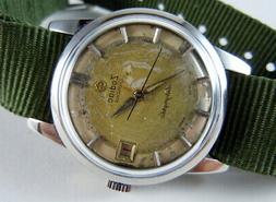 anni '50 - RARO ZODIAC GLORIOUS DATOGRAPHIC - DA UOMO - ACCI