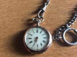 O Da Tasca In Argento E Oro Rosa 9kt Epoca '800