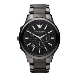 O Cronografo  Armani  In Ceramica  47 Mm - 2 Anni   Di  Gara