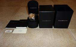 O Watch Pelle-acciaio Leather-steel 40 Mm Quartz