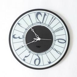 O Da Parete Nero 36cm Diametro