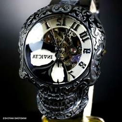 Invicta Artista Teschio Automatico Scheletrato Acciaio Inox 