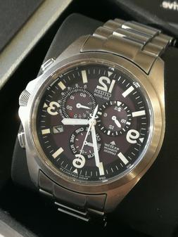 CITIZEN AS4030-59E Field titanio radiocontrolled titanium uh