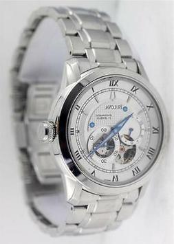 O Uomo Meccanico Automatic 21jewels Garanzia 3anni Silver