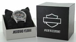 O Bulova Donna Cristalli Swarovski Harley Davidson Biker Mot