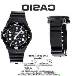 Casio bambino gomma nera resistente all'acqua leggero econom