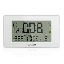 O Radio Da Parete Digitale Con Indicatore Di Temperatura