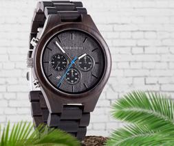 O Bobo Bird Originale Quarzo Cronografo Lusso Uomo Legno Box