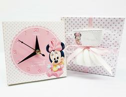 O  Minnie Baby Bimba Bambina Rosa Personalizzato
