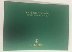 Rolex Booklex Libretto GMT MASTER II 2018