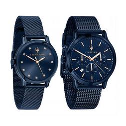 O Maserati R8853141003 Uomo Donna Blue Edition Acciaio New