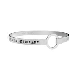 Bracciale Donna Kidult in Acciaio Ama, ama follemente&hellip; &ndash;