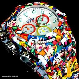 Invicta Britto Bolt Zeus Hydroplated Acciaio Limited Cronogr