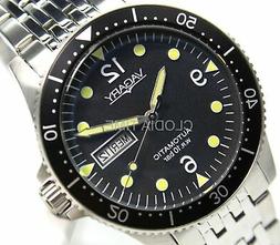 Vagary By Citizen G-Matic Uomo Automatico Nero Acciaio IX3-3