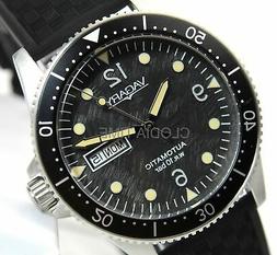 Vagary By Citizen G-Matic Uomo Automatico Nero Gomma Acciaio