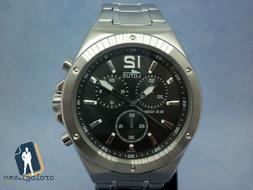 O Cronografo Lusso Per Uomo Acciaio Nero 44mm