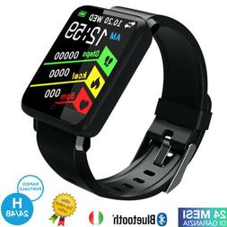 CARDIOFREQUENZIMETRO DA POLSO SMARTWATCH ANDROID x iPHONE SA