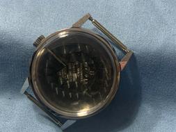 Omega seamaster cassa in acciaio inox NOS + corona e tige or