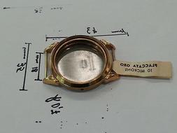 O Placcata Oro Vintage Fondello In Acciaio Inox 15130