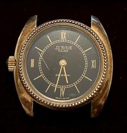 O Vintage Breil Okay Incabloc Swiss Dorato Come Da Foto