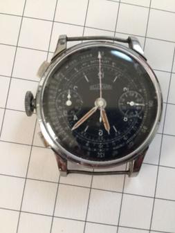Chronograph Angelus Military Style Steel  Cal.215