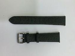 O "breil" 21 Mm Tessuto Grigio/verde Scuro - Nuovo