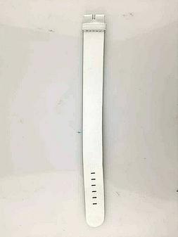 O Moschino Donna Pelle Bianco 20mm