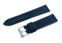 O In Cordura Blu Fondo Pelle 18mm Kevlar Tela Nato 416 Watch