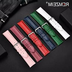 O In Pelle Vera Vintage Rolex Dw Uomo Cuoio 18 20 22 24 Mm N