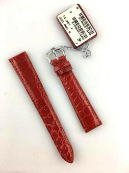cinturino orologio pelle alligatore 18mm