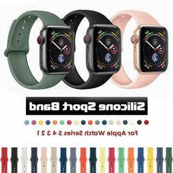 O Sportivo Silicone Apple Watch Serie 5/4/3/2/1 42/44mm