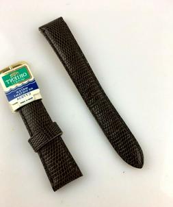 O Orient Uomo 18mm Pelle Marrone New Old Stock