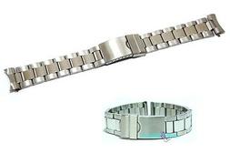 O Acciaio Ansa Curva 20mm Bracciale Robusto Deployante