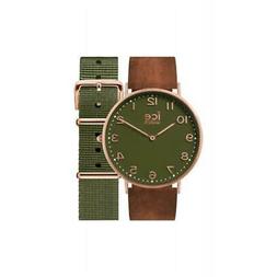 Ice Watch City Oakwood Piccolo Donna Polso Quarzo Pelle 36mm