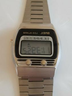 Breil Lcd Alarm Raro E Seiko D409 Vintage Occasione